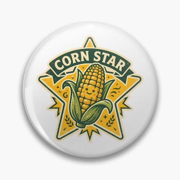 Item preview, Corn Star Funny Pun T-Shirt – Cute Corn Humor Food Design designed and sold by RvinJo8.