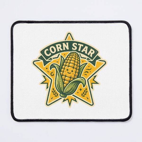 Item preview, Corn Star Funny Pun T-Shirt – Cute Corn Humor Food Design designed and sold by RvinJo8.