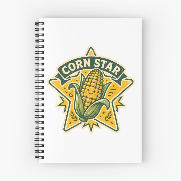 Item preview, Corn Star Funny Pun T-Shirt – Cute Corn Humor Food Design designed and sold by PING 999 STUDIO.