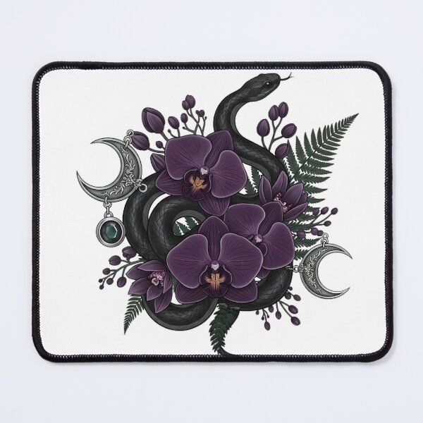 Item preview, Dark Orchid Snake Gift designed and sold by IllumeInk.