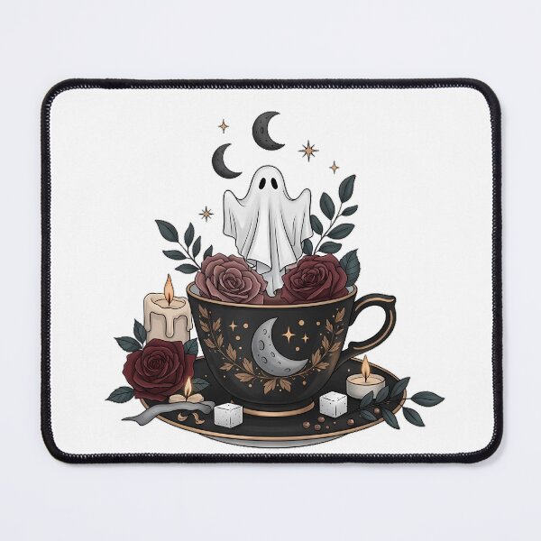 Item preview, Gothic Teacup Ghost Gift designed and sold by IllumeInk.
