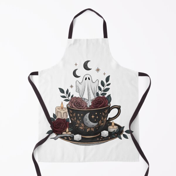 Item preview, Gothic Teacup Ghost Gift designed and sold by IllumeInk.