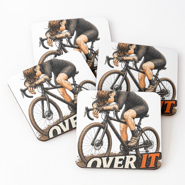 Item preview, Cyclo Cross Queen T-Shirt |Cycling British Humour|  Over It. designed and sold by Pedal & Pace.