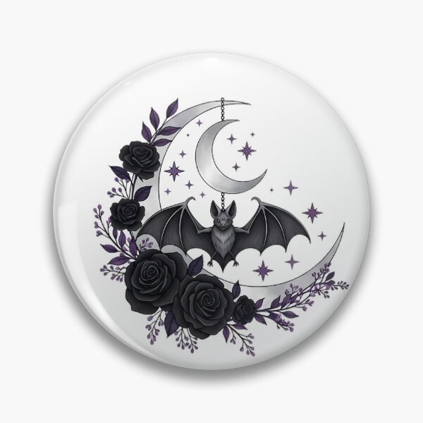 Item preview, Crescent Bat Rose Gift designed and sold by IllumeInk.