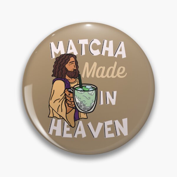 Item preview, Jesus & Matcha Made In Heaven designed and sold by TheUnraveled.