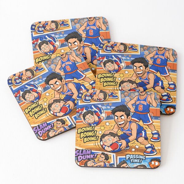 Item preview, Comic Basketball Showdown: Nev Schulman vs. Kyle Rittenhouse designed and sold by Uniqueartai.