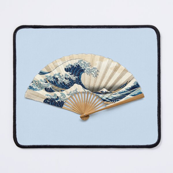 Item preview, The Great Wave off Kanagawa Japanese Fan Art designed and sold by SakuraMarket26.