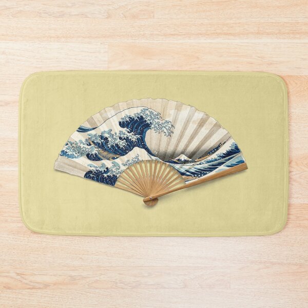 Item preview, The Great Wave off Kanagawa Japanese Fan Art designed and sold by SakuraMarket26.