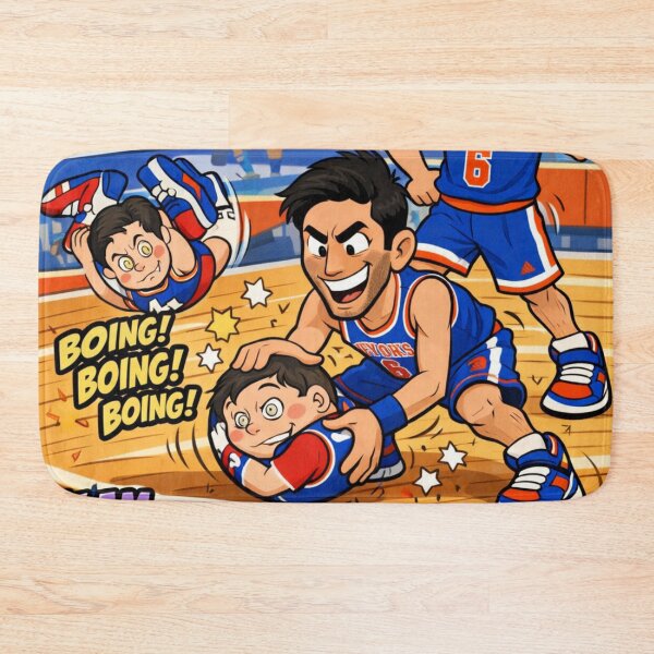Item preview, Comic Basketball Showdown: Nev Schulman vs. Kyle Rittenhouse designed and sold by Uniqueartai.