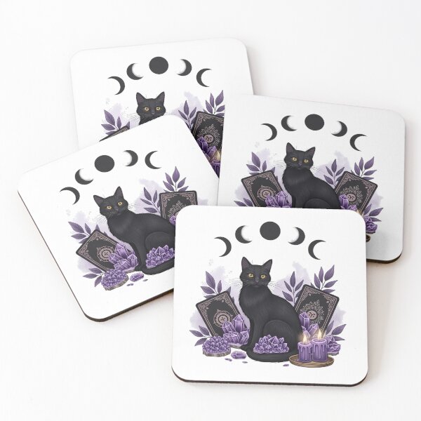 Item preview, Tarot Cat Crystal Gift designed and sold by IllumeInk.