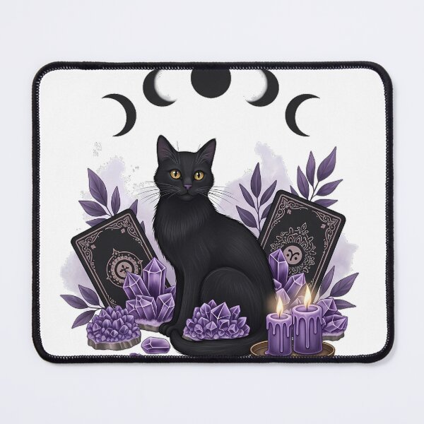 Item preview, Tarot Cat Crystal Gift designed and sold by IllumeInk.
