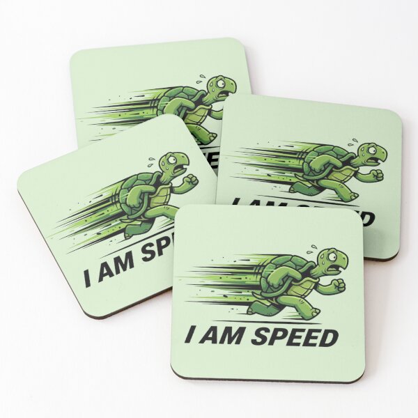 Item preview, Speed Turtle – Funny Fast Design designed and sold by Dogandesighn.