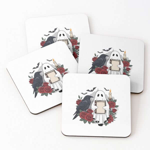 Item preview, Library Ghost Raven Gift designed and sold by IllumeInk.