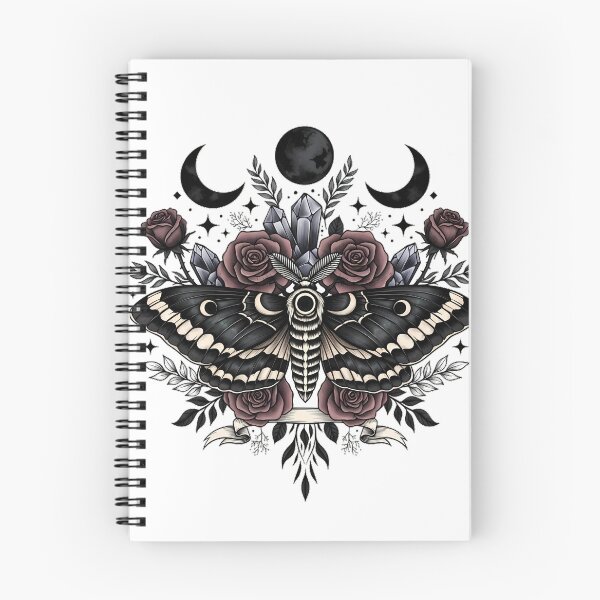 Item preview, Death Moth Moon Gift designed and sold by IllumeInk.