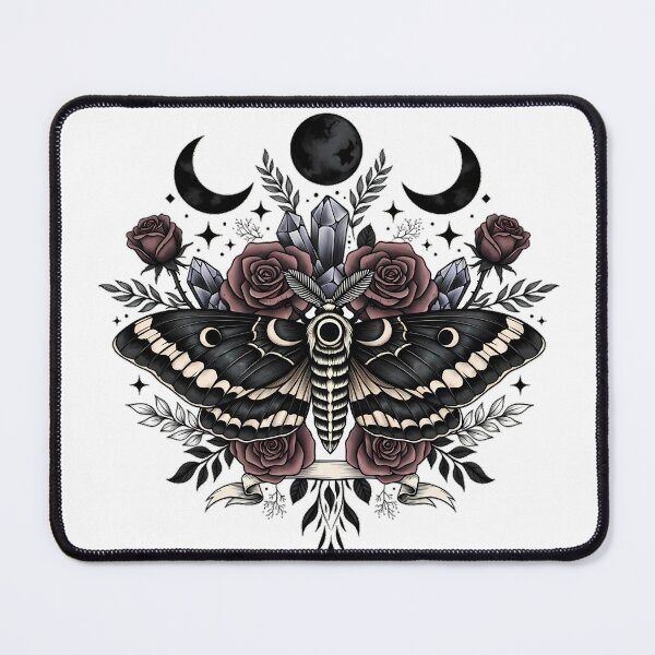 Item preview, Death Moth Moon Gift designed and sold by IllumeInk.