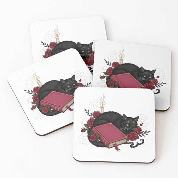 Item preview, Dark Romance Book Cat Gift designed and sold by IllumeInk.