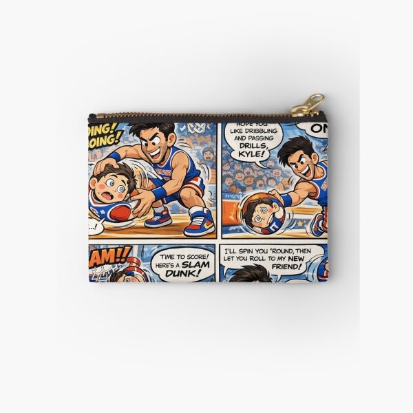 Item preview, Cartoon Comic Basketball Showdown: Nev Schulman vs. Kyle Rittenhouse designed and sold by Uniqueartai.