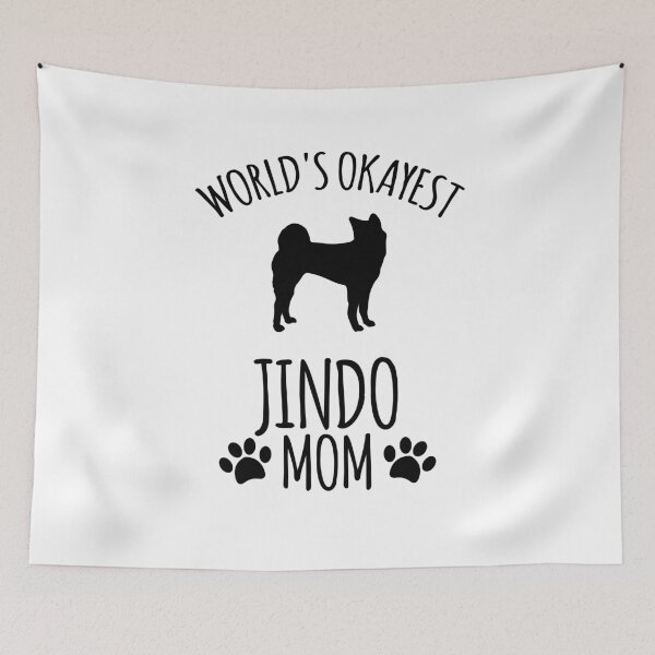 Item preview, Worlds Okayest Jindo Mom - Dog Mom designed and sold by kindxinn.