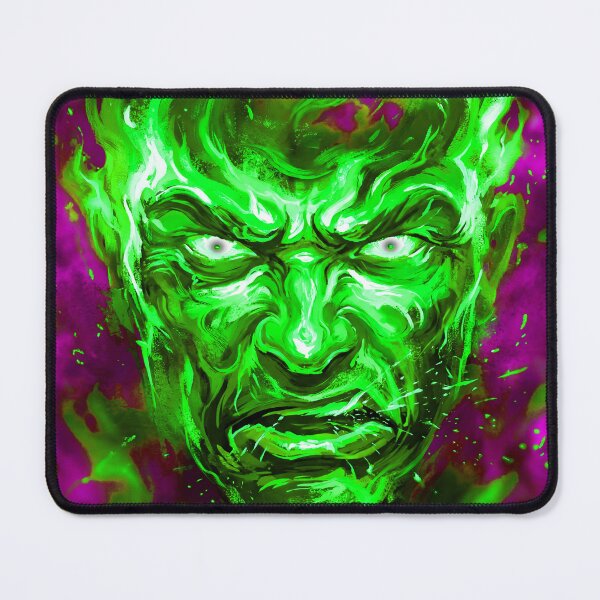 Item preview, GREEN FLAME HEAD designed and sold by 500 TON.