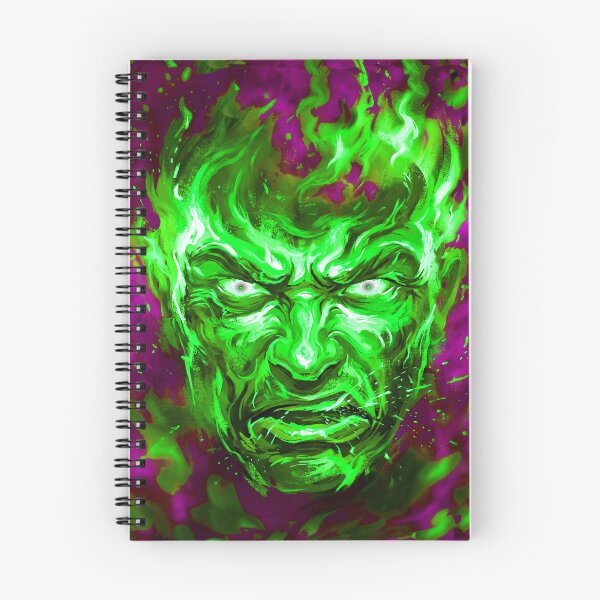 Item preview, GREEN FLAME HEAD designed and sold by 500 TON.