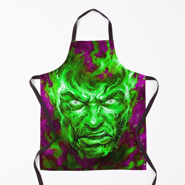 Item preview, GREEN FLAME HEAD designed and sold by 500 TON.