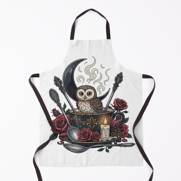 Item preview, Gothic Owl Teacup Gift designed and sold by IllumeInk.