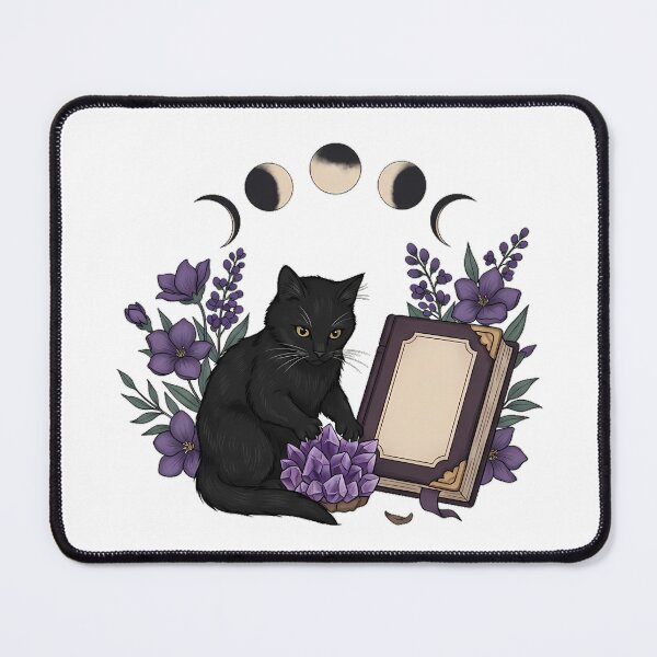 Item preview, Amethyst Cat Spellbook Gift designed and sold by IllumeInk.
