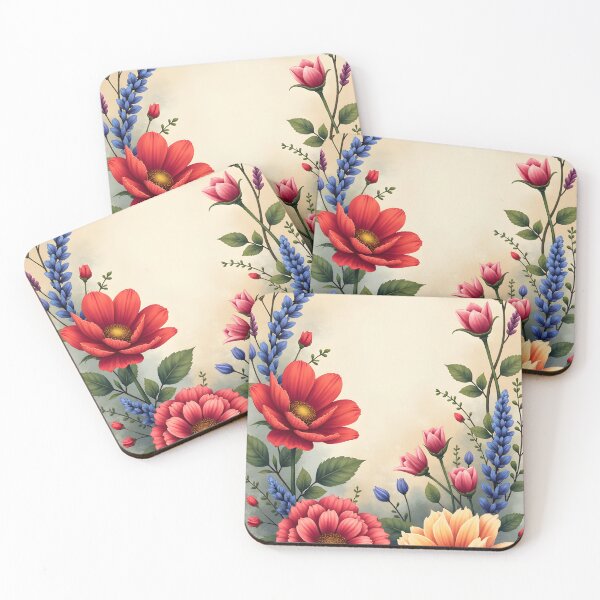 Item preview,  Vibrant Floral Border on Soft Background designed and sold by Teeshirtstoday.com.