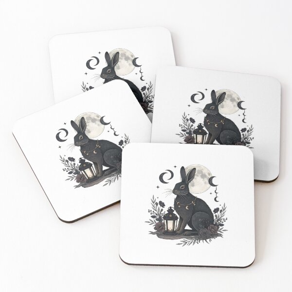 Item preview, Crescent Hare Lantern Gift designed and sold by IllumeInk.