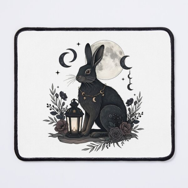 Item preview, Crescent Hare Lantern Gift designed and sold by IllumeInk.