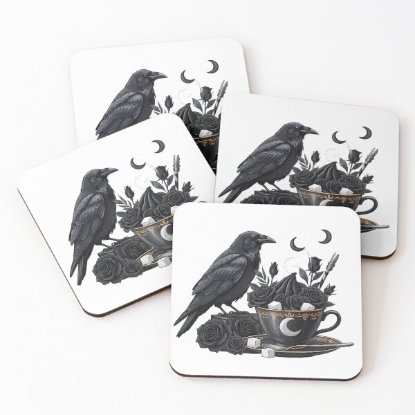 Item preview, Raven Rose Teacup Gift designed and sold by IllumeInk.