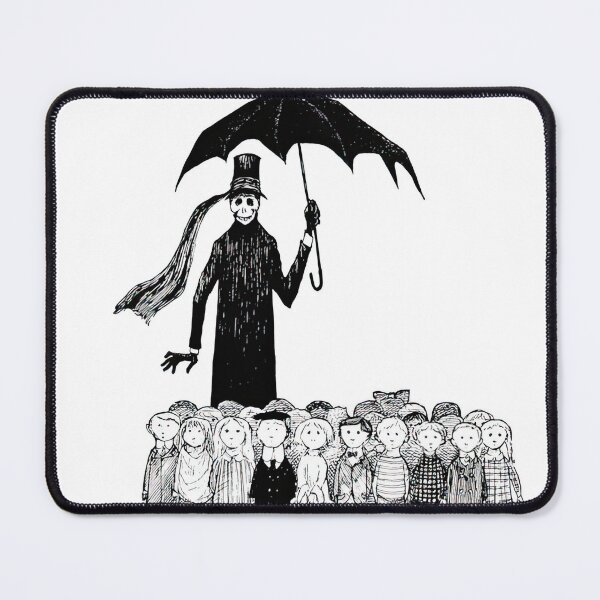 Item preview, - New Upload  - Edward Gorey - (12) - Whimsical Darkness – Gothic Illustration in the Style of Edward Gorey designed and sold by Romero Britto.