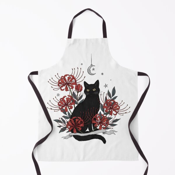 Item preview, Moonlit Spider Lily Cat Gift designed and sold by IllumeInk.