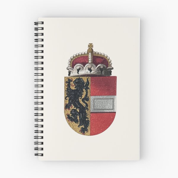 Item preview, Coat of Arms Duchy of Salzburg — Black Lion and Silver Bar Historical Heraldry designed and sold by BestVarieties.
