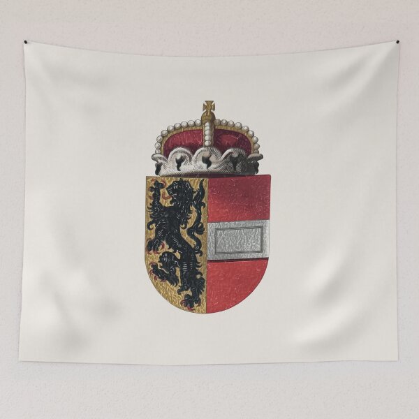 Item preview, Coat of Arms Duchy of Salzburg — Black Lion and Silver Bar Historical Heraldry designed and sold by BestVarieties.