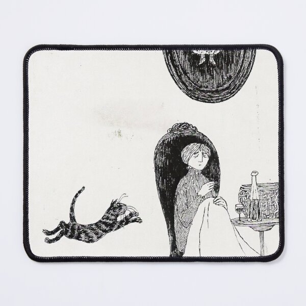 Item preview, - New Upload  - Edward Gorey - (13) - Whimsical Darkness – Gothic Illustration in the Style of Edward Gorey designed and sold by Romero Britto.