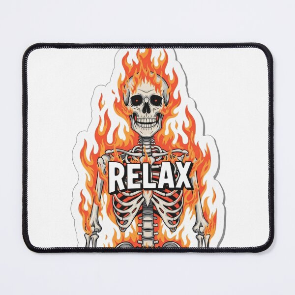 Item preview, Relax Skull designed and sold by Korujito.