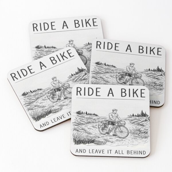 Item preview, Bikepacking ride a bike and leave it all behind designed and sold by Stefanrajzer.