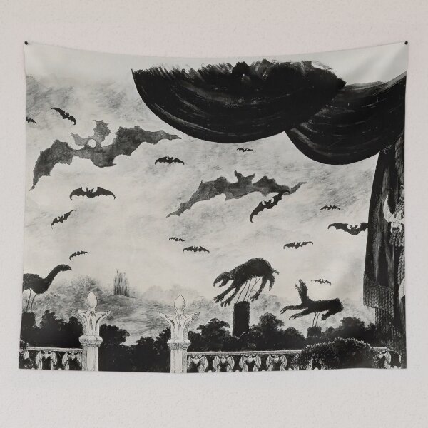Item preview, - New Upload  - Edward Gorey - (16) - Whimsical Darkness – Gothic Illustration in the Style of Edward Gorey designed and sold by Romero Britto.