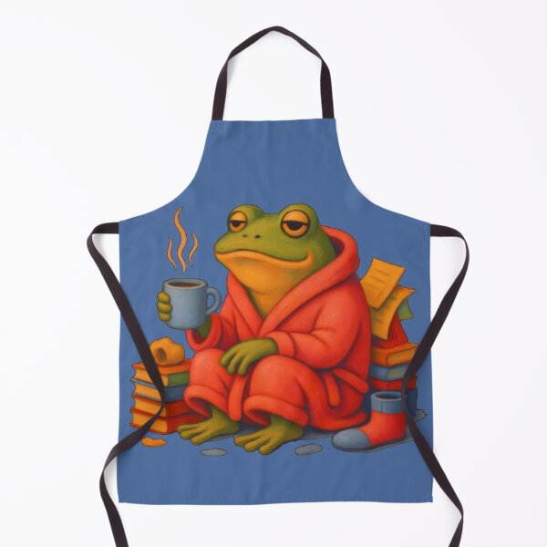 Item preview, Sleepy Frog's Coffee Hour designed and sold by Miheerala.