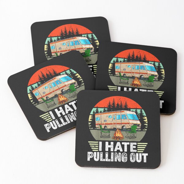 Item preview, Funny Camping I Hate Pulling Out Retro Travel Trailer T-shirt, Funny Camping I Hate Pulling Out Retro Travel Trailer Stickers designed and sold by krooslistO.
