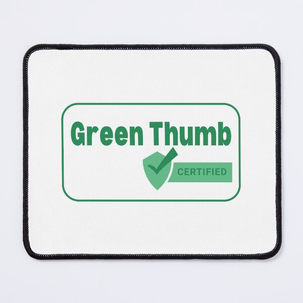 Item preview, Green Thumb Certified Plant Lovers designed and sold by HYPNK.