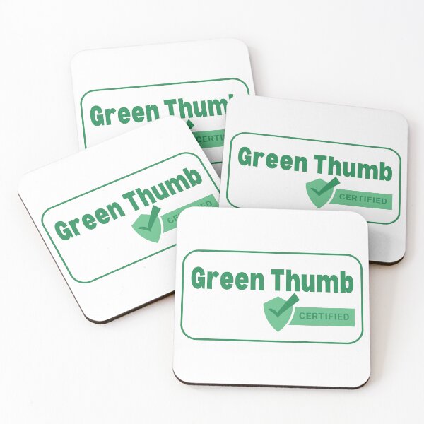 Item preview, Green Thumb Certified Plant Lovers designed and sold by HYPNK.