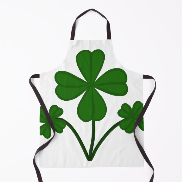 Item preview, Lucky Clover Illustration, Four Leaf Shamrock, Cute Green Botanical, St Patrick’s Day Design designed and sold by Ninjaja.