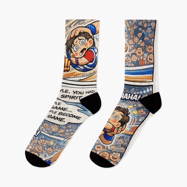 Item preview, Ultimate Cartoon Comic Basketball Showdown: Nev Schulman vs. Kyle Rittenhouse designed and sold by Uniqueartai.