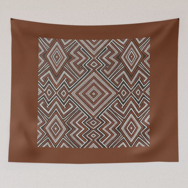 Item preview, Ancestral Geometry: South-Eastern Australian "Carved" Pattern designed and sold by FreiherrPK.