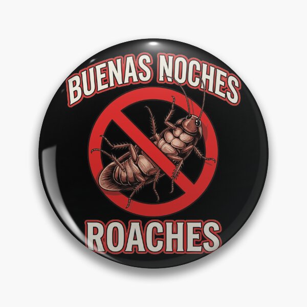 Artikelvorschau, Buenas-Noches-Roaches-Funny-Pest-Control entworfen und verkauft von w66aboo.