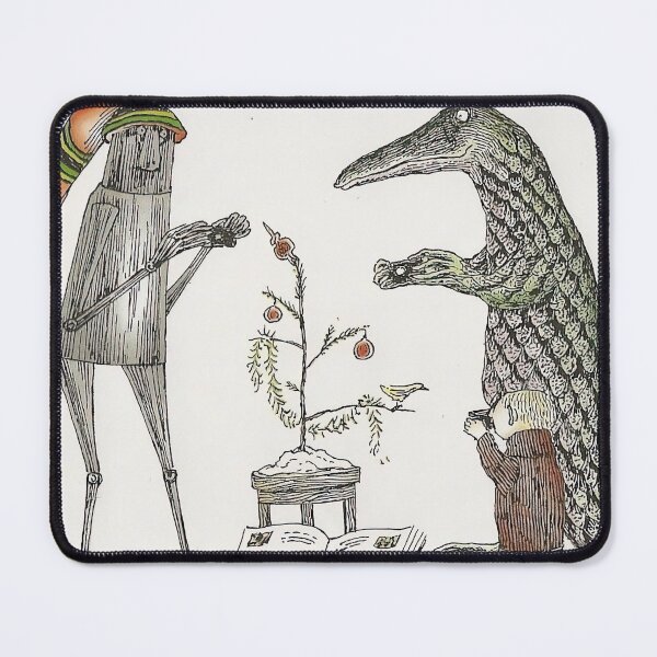 Item preview, - New Upload  - Edward Gorey - (25) - Whimsical Darkness – Gothic Illustration in the Style of Edward Gorey designed and sold by Romero Britto.