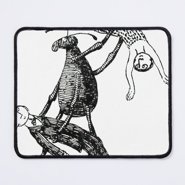 Item preview, - New Upload - Edward Gorey - (26) - Whimsical Darkness – Gothic Illustration in the Style of Edward Gorey designed and sold by Romero Britto.