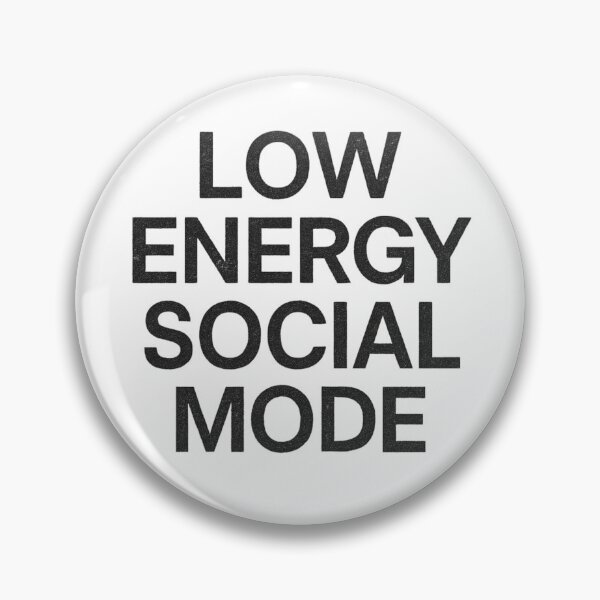 Item preview, Low Energy Social Fashion - Minimalist Streetwear Typography Shirt designed and sold by designerr23 ⭐⭐⭐⭐⭐.